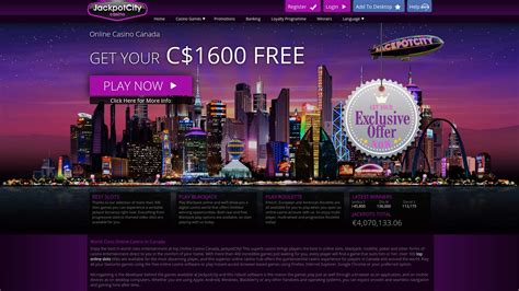 jackpot city homepage|Exclusive Credits. The best casino bonuses online.